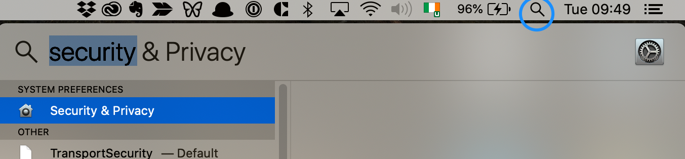 Security and Privacy